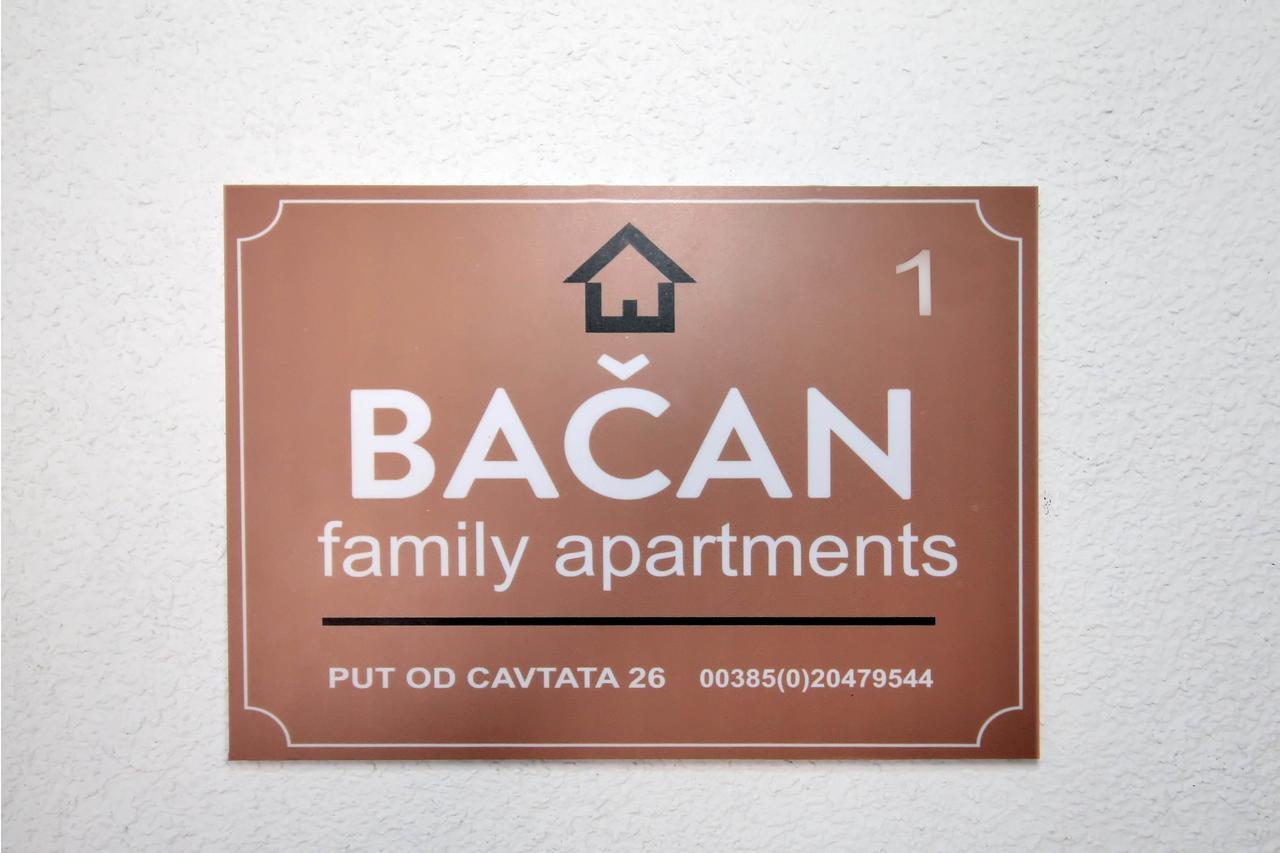 Bacan Family Apartments Цавтат Экстерьер фото